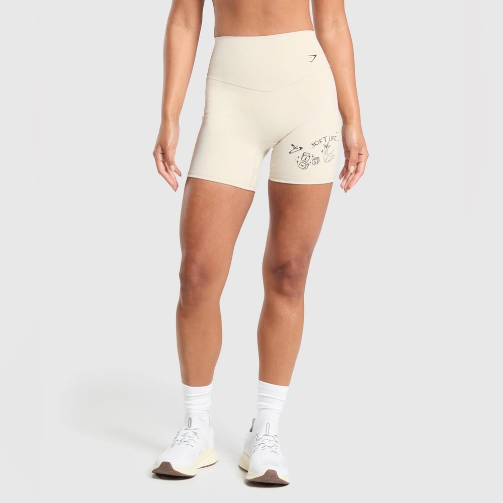 Gymshark Elevate Tattoo Graphic Shorts